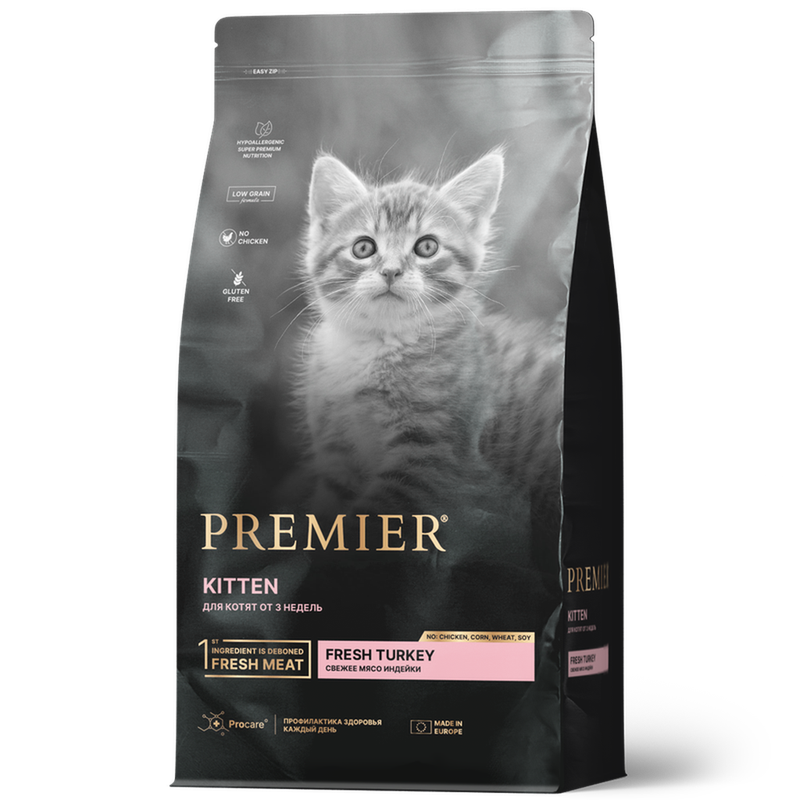 Premier Корм д/котят Индейка (Cat KITTEN Turkey) 400 гр