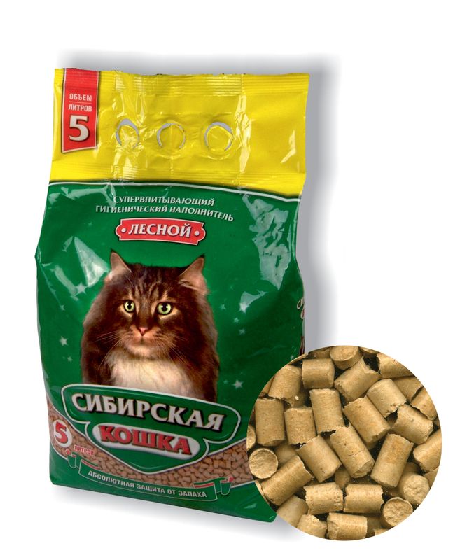 Древесный наполнитель Лесной 5 л